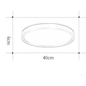 Room Master Bedroom Light Nordic Study Light Modern Simple Led Ceiling Light