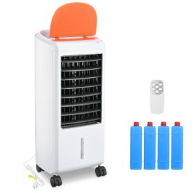65W 3-in-1 Evaporative Air Cooler features top & bottom water tanks working simultaneously to circulate water around the unit for enhanced cooling eff