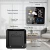 COLOR NEGATIVE DISPLAY WEATHER STATION WITH MOON PHASE