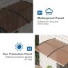 Window Awning Door Canopy 40"x35", Awning Front Door Canopy Patio Cover Yard Garden, Window Awning Outdoor Polycarbonate Hollow Sheet Door Patio Canop
