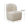Monarch Armless 360 Degree Swivel Chair
