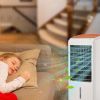 65W 3-in-1 Evaporative Air Cooler features top & bottom water tanks working simultaneously to circulate water around the unit for enhanced cooling eff