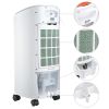 65W 3-in-1 Evaporative Air Cooler features top & bottom water tanks working simultaneously to circulate water around the unit for enhanced cooling eff