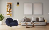 Stylish Teddy Velvet Fabric and Metal Frame Lounge Chair - Comfortable and Modern Home Essential