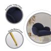 Stylish Teddy Velvet Fabric and Metal Frame Lounge Chair - Comfortable and Modern Home Essential