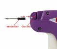 Standard Tagging Gun Price Tag Attacher Gun for Clothing with 5 Needles and 2000 2" Barbs Fasteners, Purple