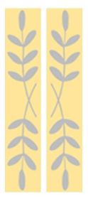 Night Reflective Digital Label Mailbox Envelope Reflective Film Sticker (Color: Silver Leaves-3)