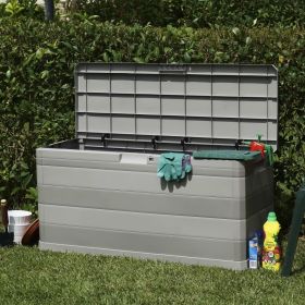 Patio Storage Box 46.1"x17.7"x22" (Color: Light Gray)
