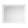 48x 48Inch LED Mirror Bathroom Vanity Mirror with Back Light, Wall Mount Anti-Fog Memory Large Adjustable Vanity Mirror