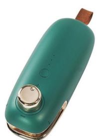 Hand pressure sealer (Color: USB charging green (1500 mA))