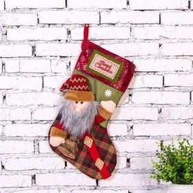 Christmas gift Merry Christmas Plush Tree Hanging (Color: A)