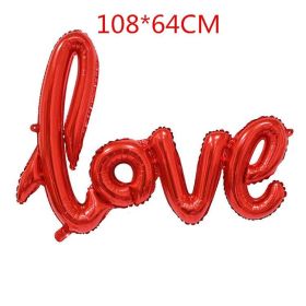 18inch Round White Gold Glitter Print Mr & Mrs LOVE foil Balloons bride to be marriage Wedding Decor Valentine Day Supplies (Ballon Size: 10inch, Color: B05)