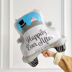 Double Bear Hug Heart Balloons Foil I Love You Wedding Valentine Day Marriage Event Party Balloon Decoration (Ballon Size: as show, Color: 1pc car)