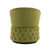 360 Degree Swivel Cuddle Barrel Accent Sofa Chairs, Round Armchairs with Wide Upholstered, Fluffy Velvet Fabric Chair for Living Room, Bedroom, Office