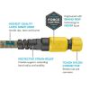 Burst Proof Expandable Garden Hose - Water Hose 5/8 in Dia. x 25 ft.